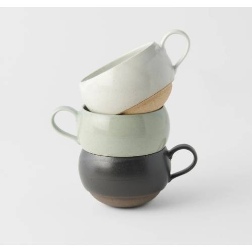 Kubek do herbaty poj.280ml z uchwytem, ręcznie wykonany, prod. Japonia